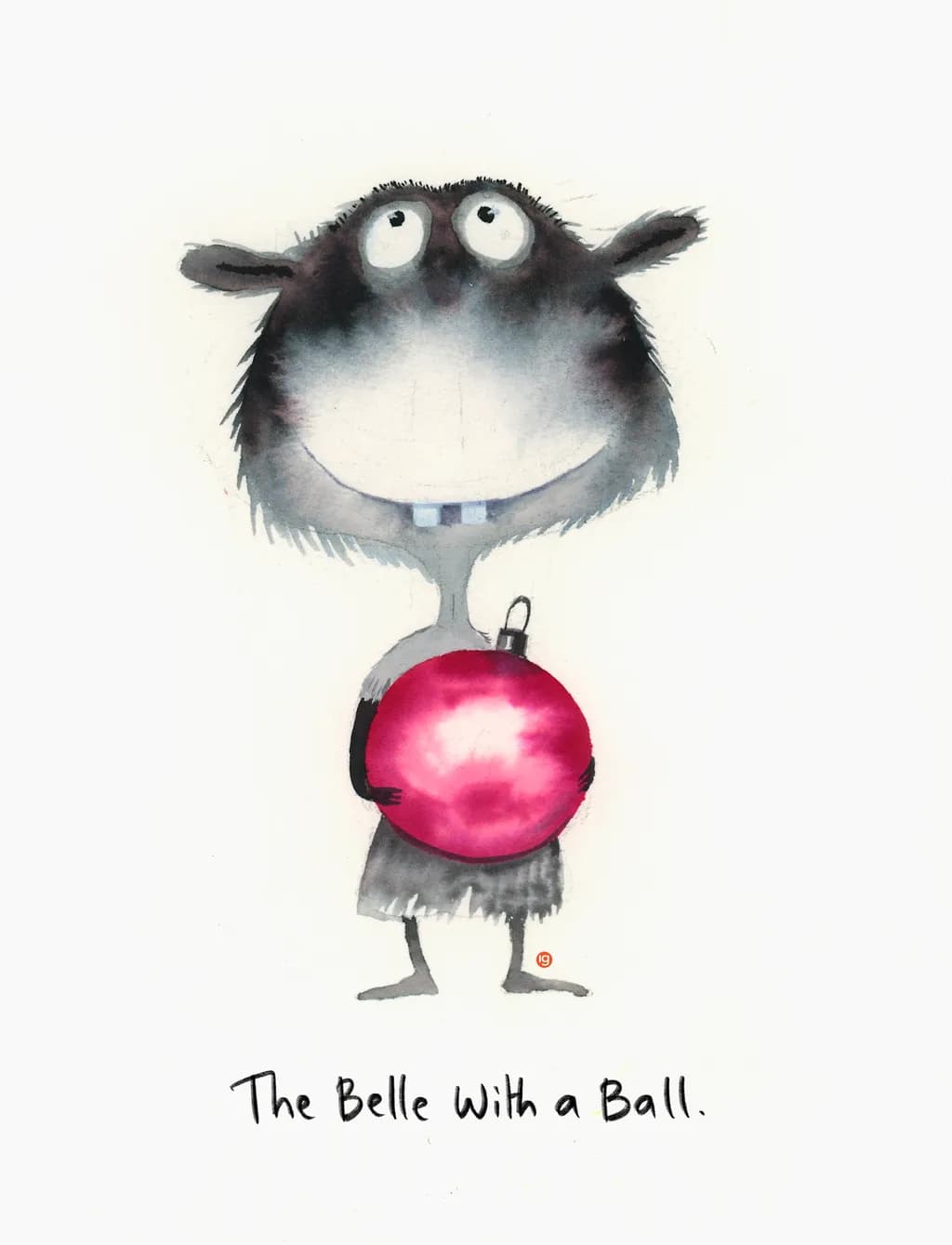 Belle with a Ball