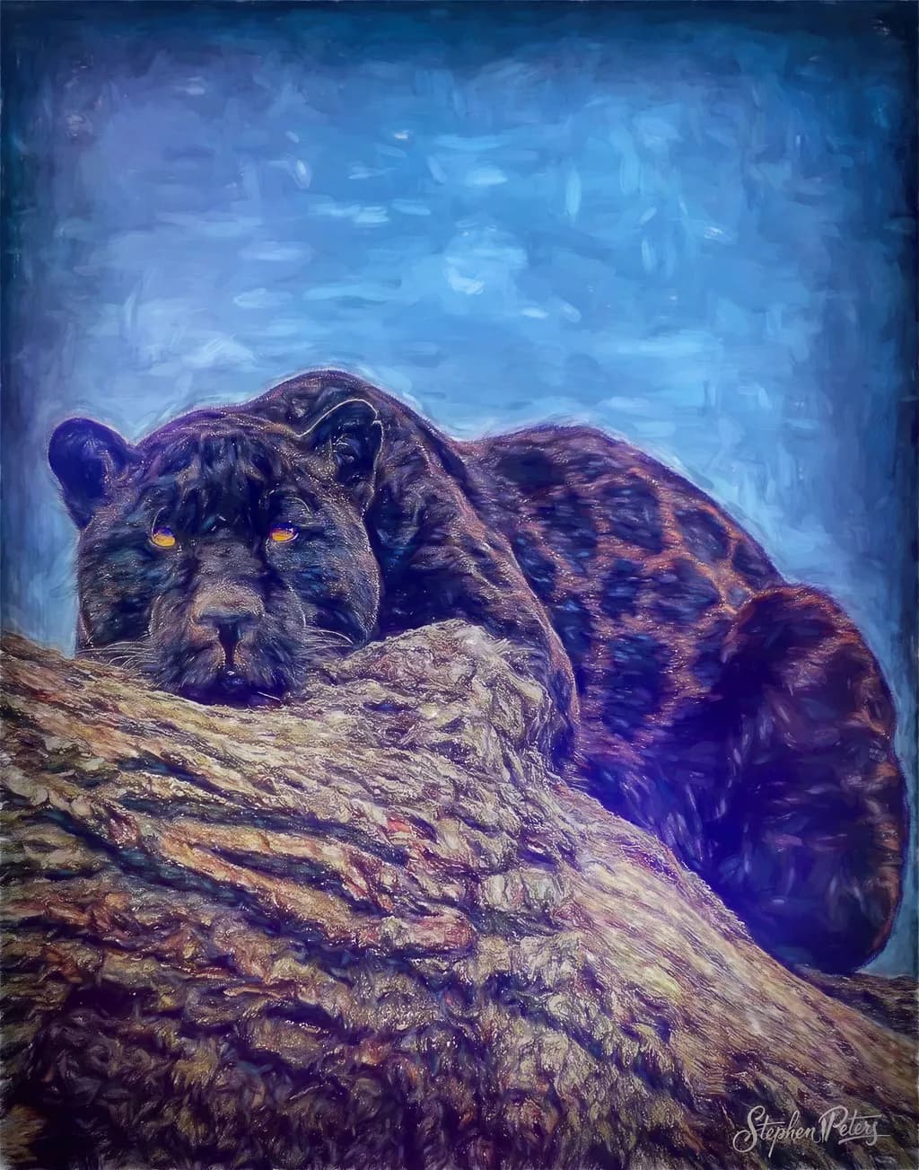 Chin Rest on Tree
