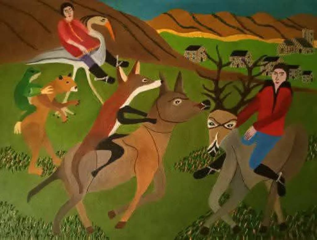 Riders Through the Hills