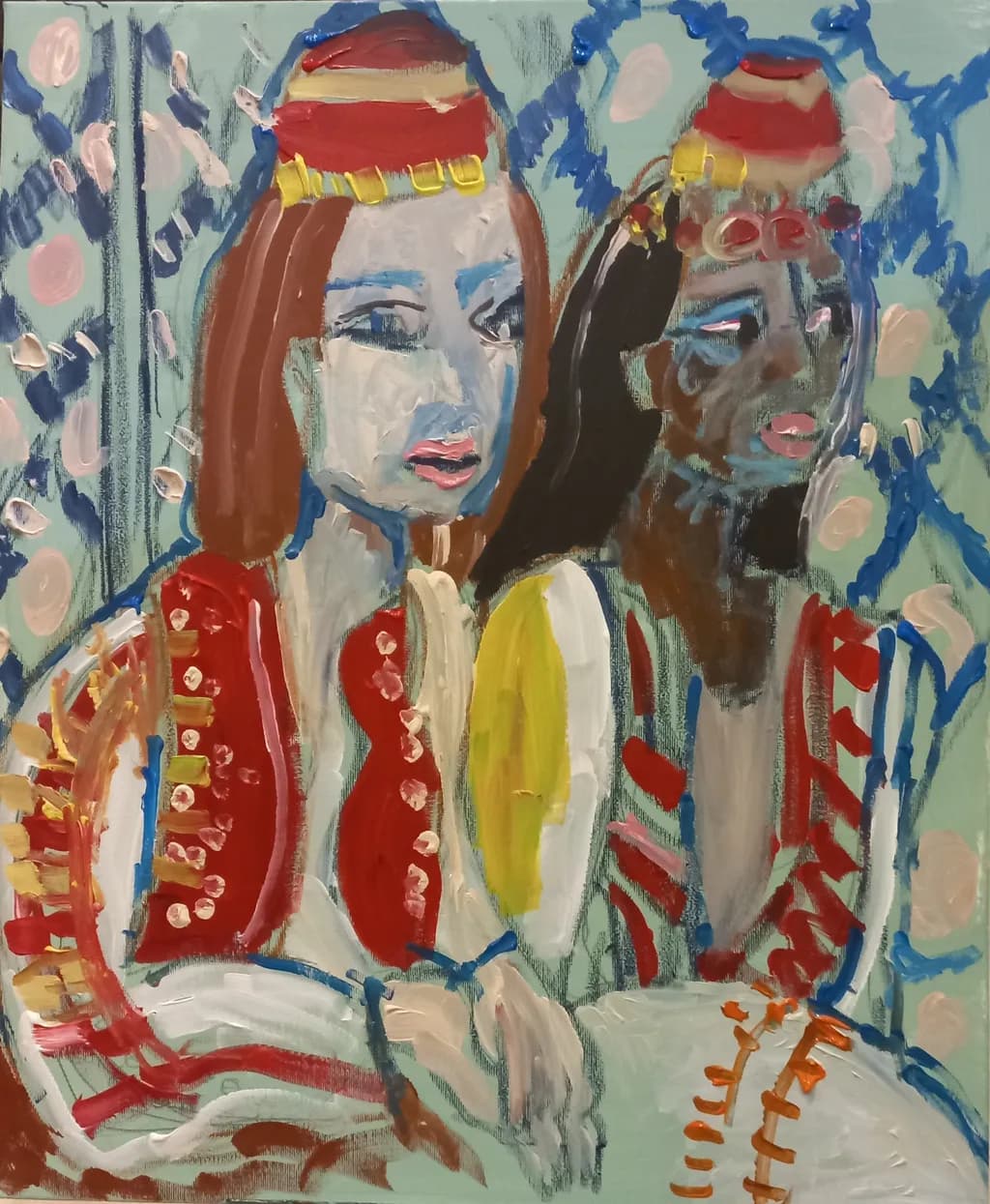 Vibrant Expressions: A Celebration of Diversity in Traditional Portraiture