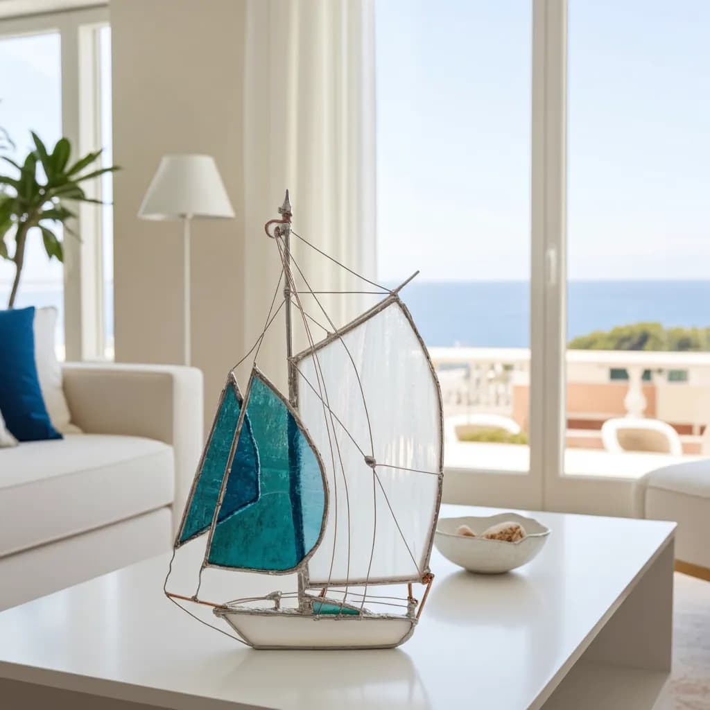 Stained Glass Yacht