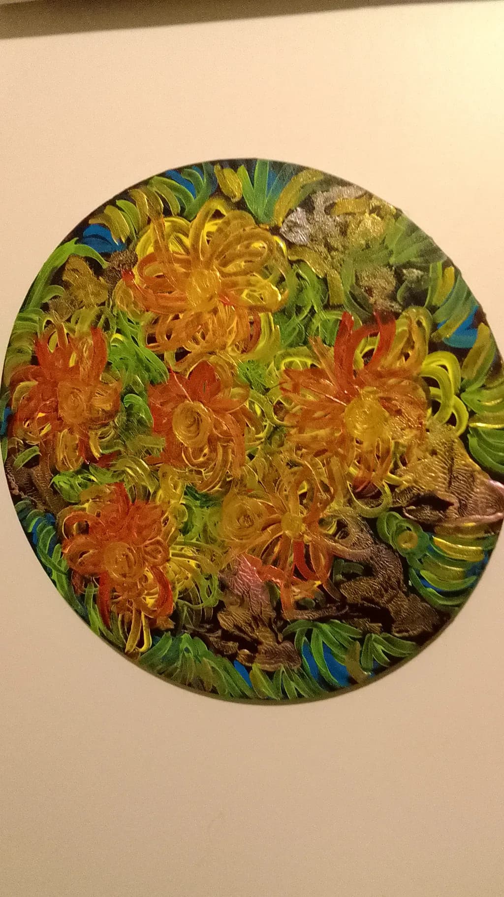 Tropical Bloom Circle