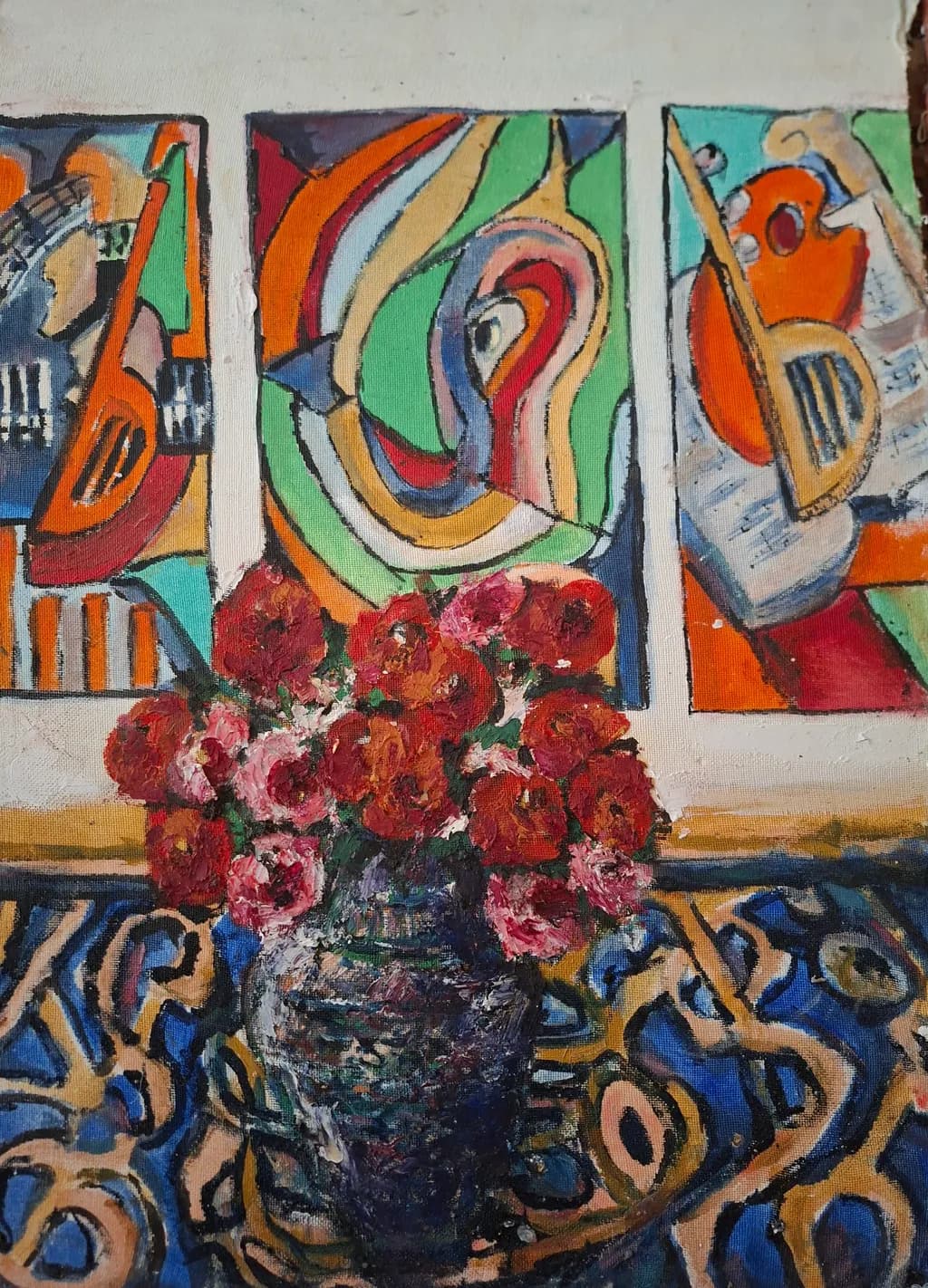 Floral Jazz Still Life