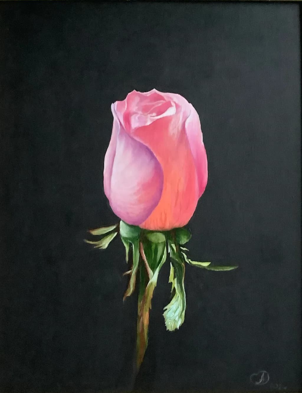 Pink Rose Elegance