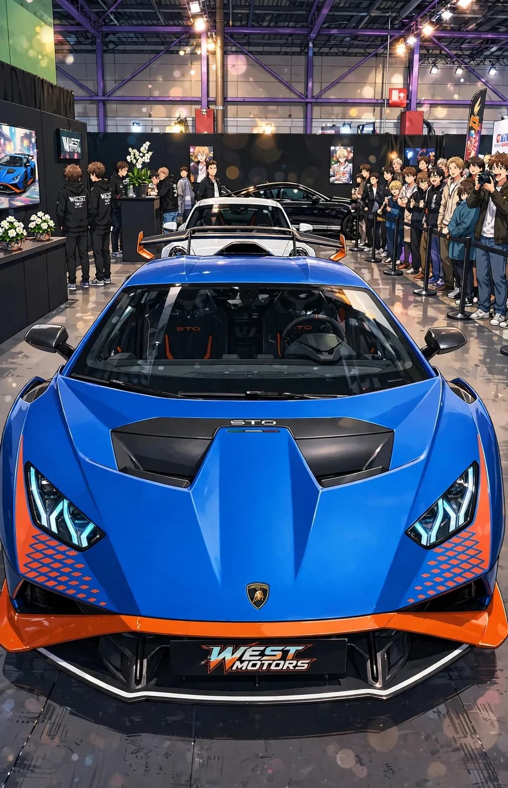 Lamborghini Expo Scene