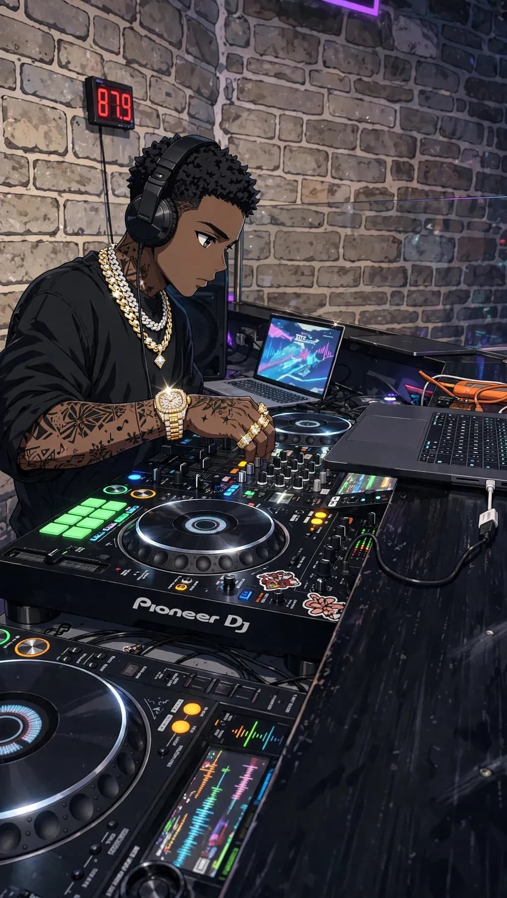 Anime DJ Neon