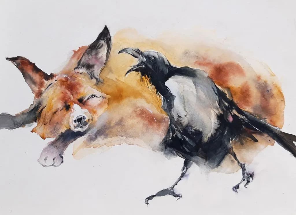 Fox and Crow Dialogue
