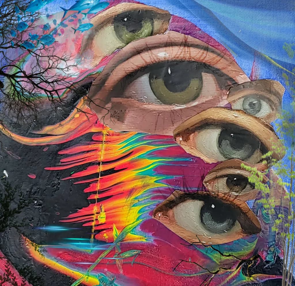 Eyes of the Universe: A Kaleidoscope of Perception and Color
