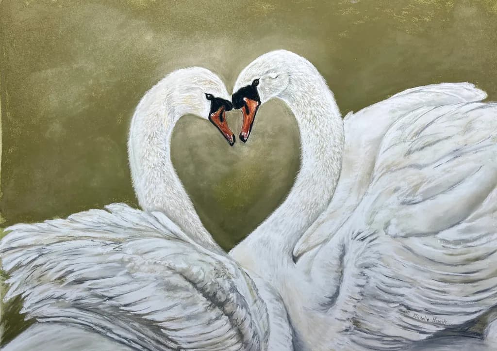 Swan Embrace