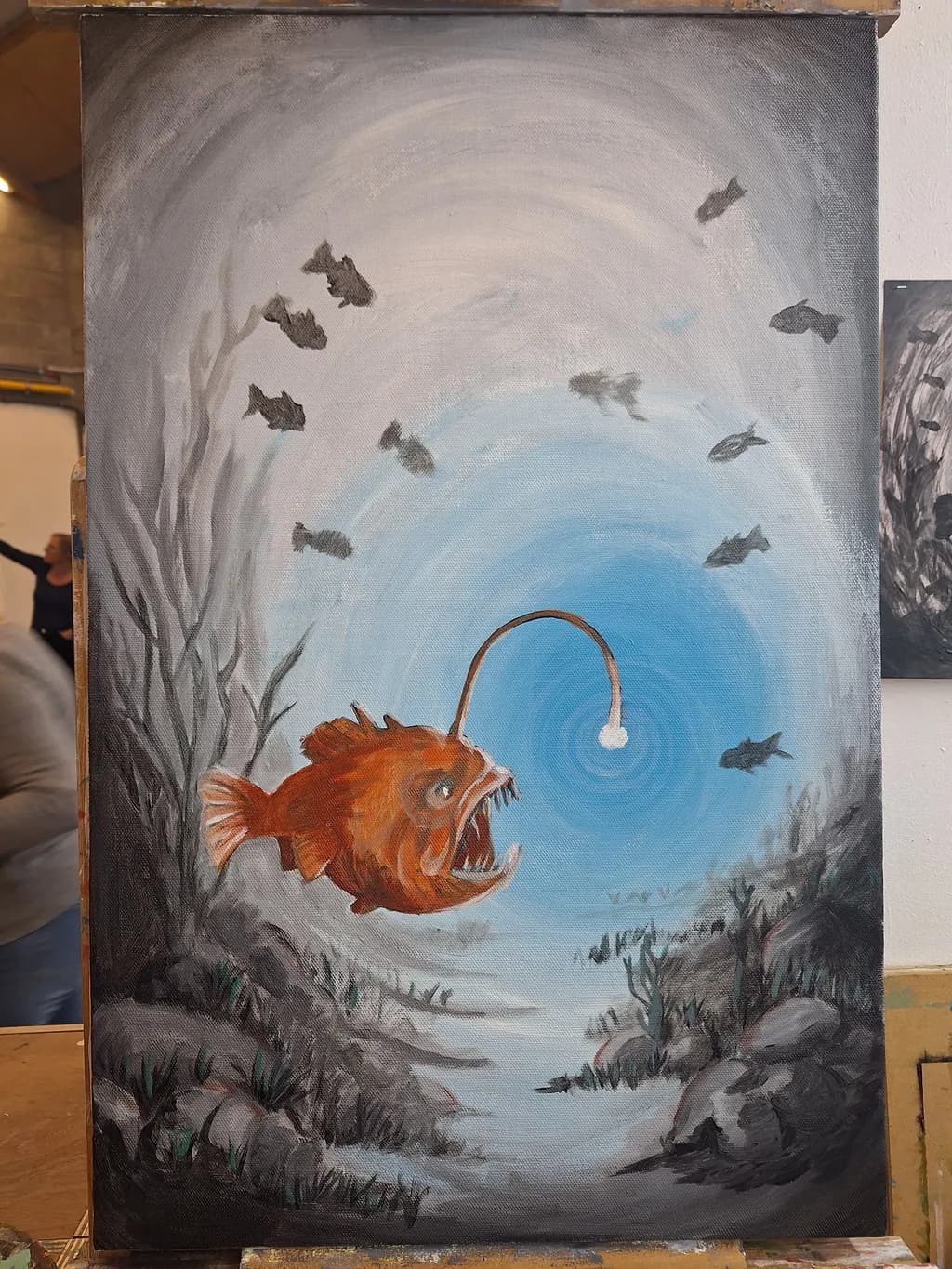 Luminous Depths: The Enigmatic Dance of the Anglerfish