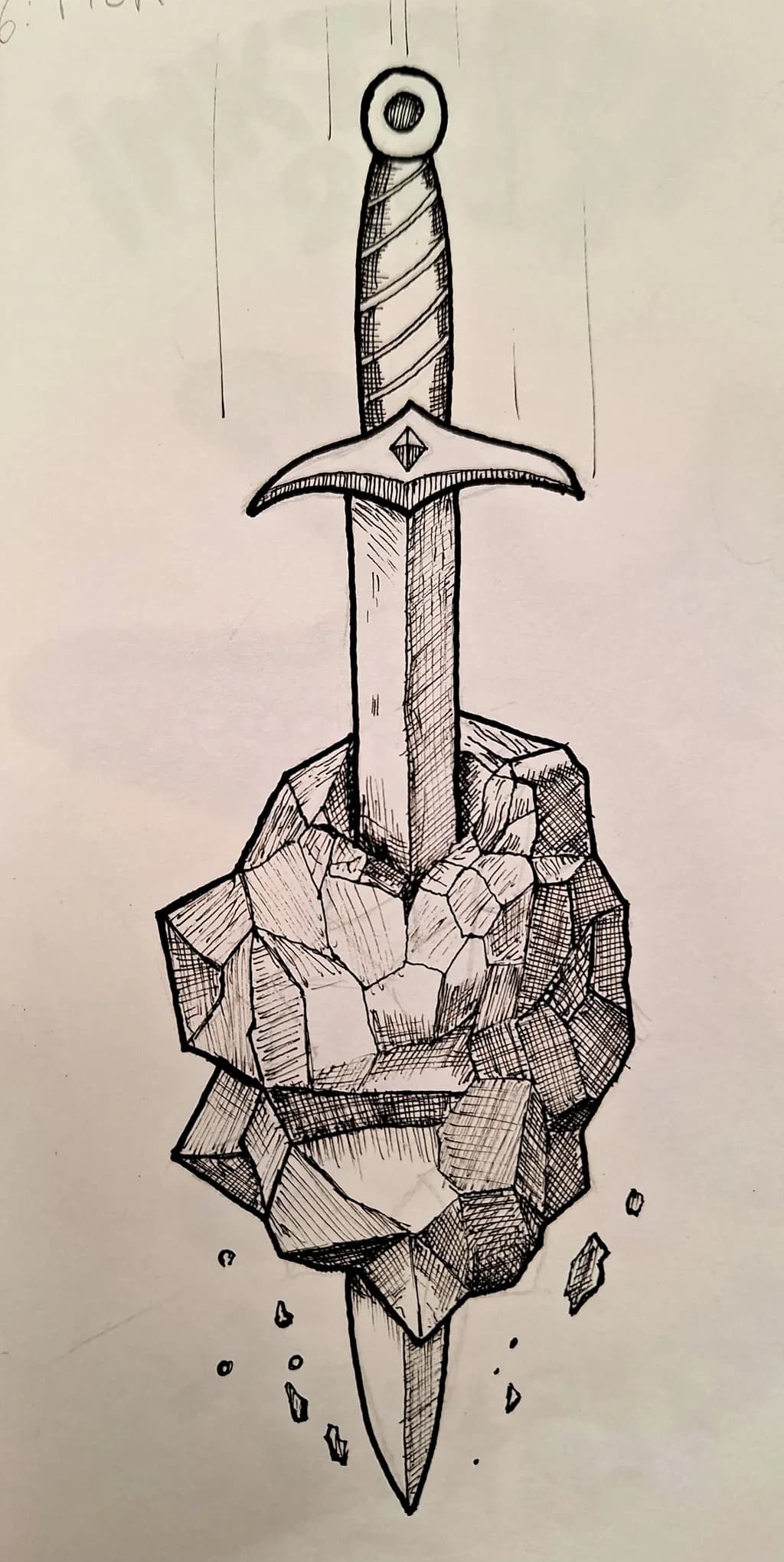 Ethereal Blade: The Sword Embedded in Stone