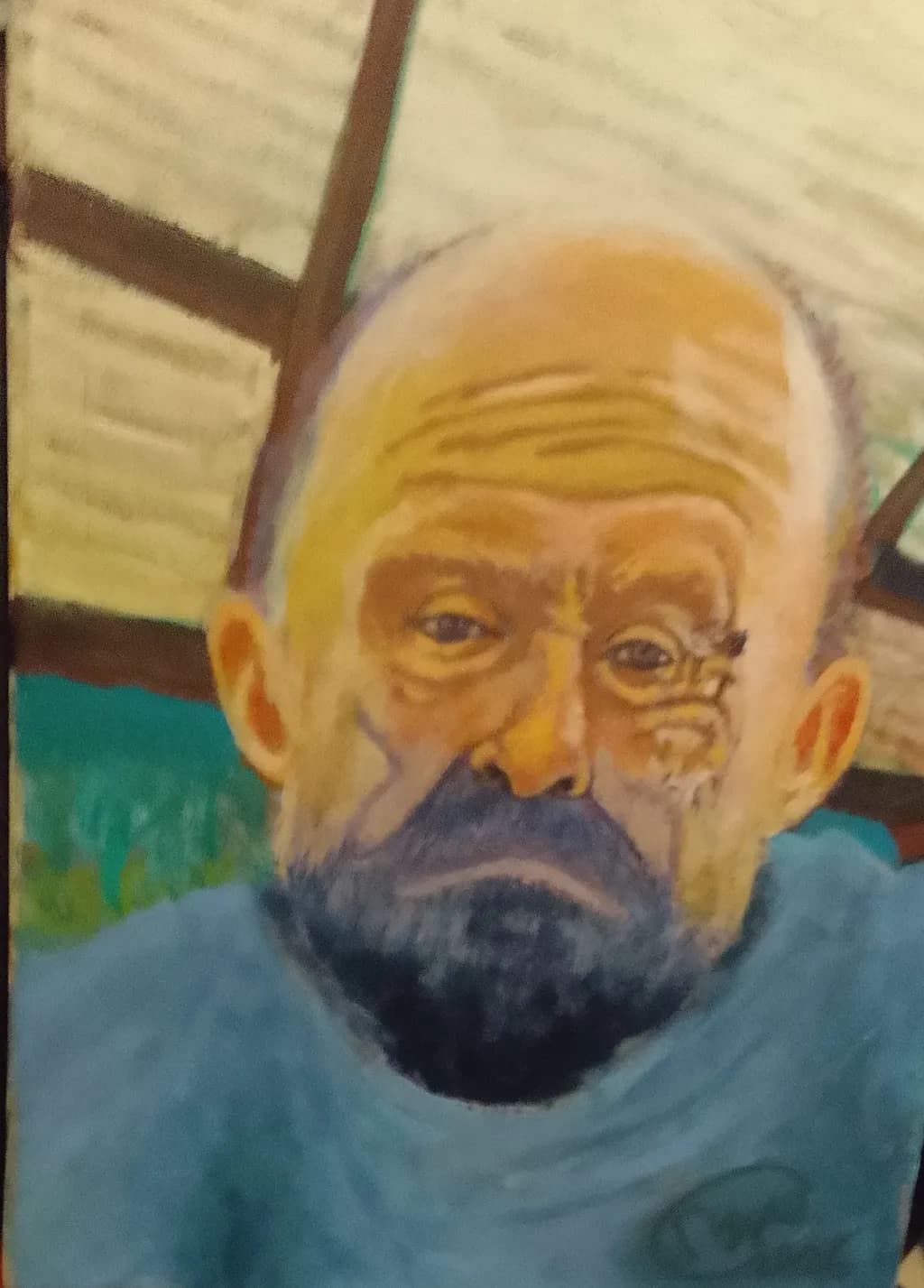 Bearded Man Portrait