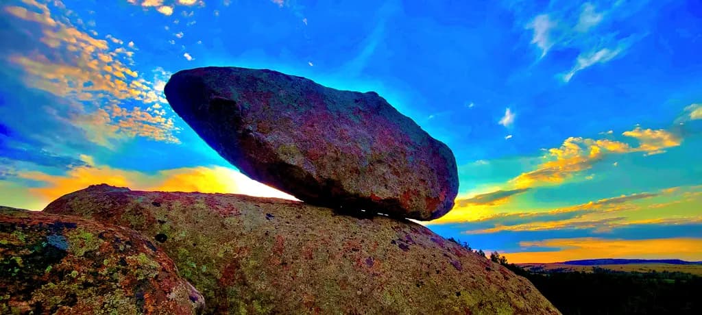 Balancing Evening Light