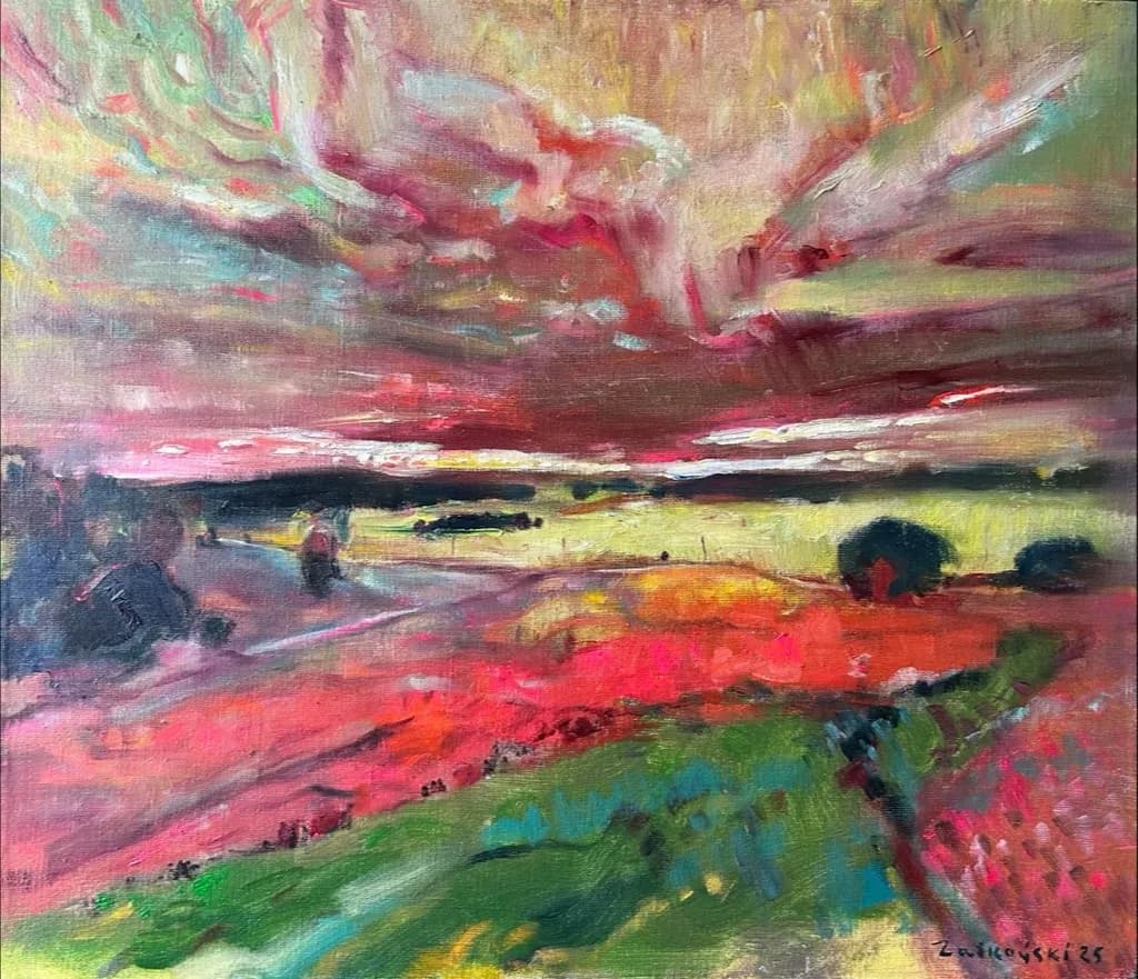 Vibrant Horizons: A Dance of Color in Nature's Embrace