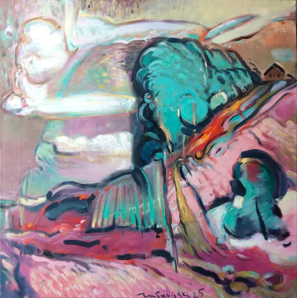 Whispers of Color: A Dreamlike Journey Through Abstract Landscapes