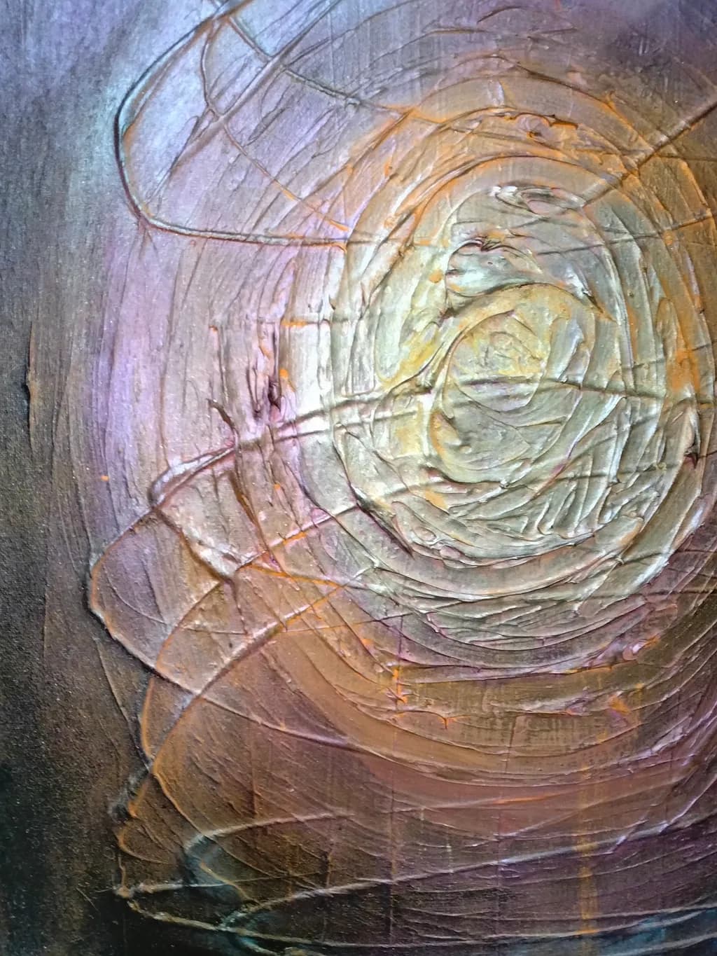 Whispers of Time: A Textured Journey Through Color and Form