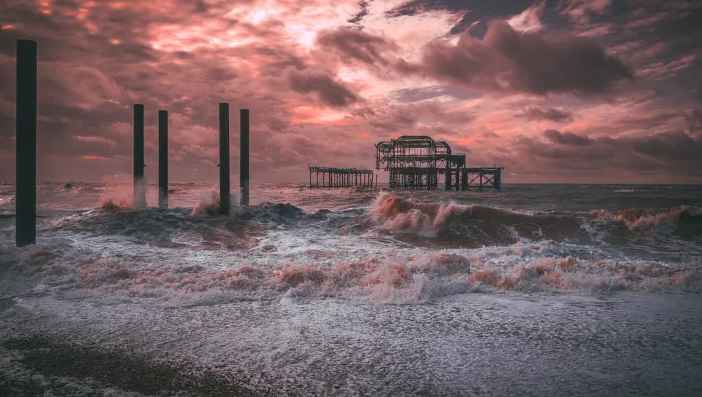 Ruins at Dusk