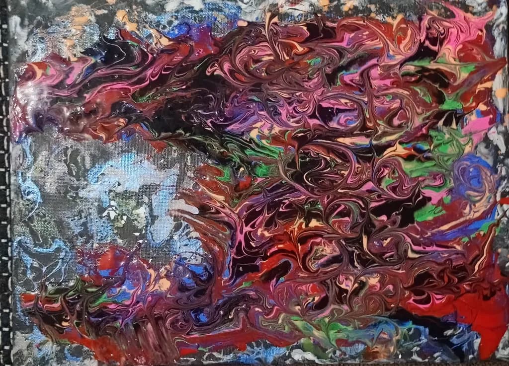 Crimson Swirlscape