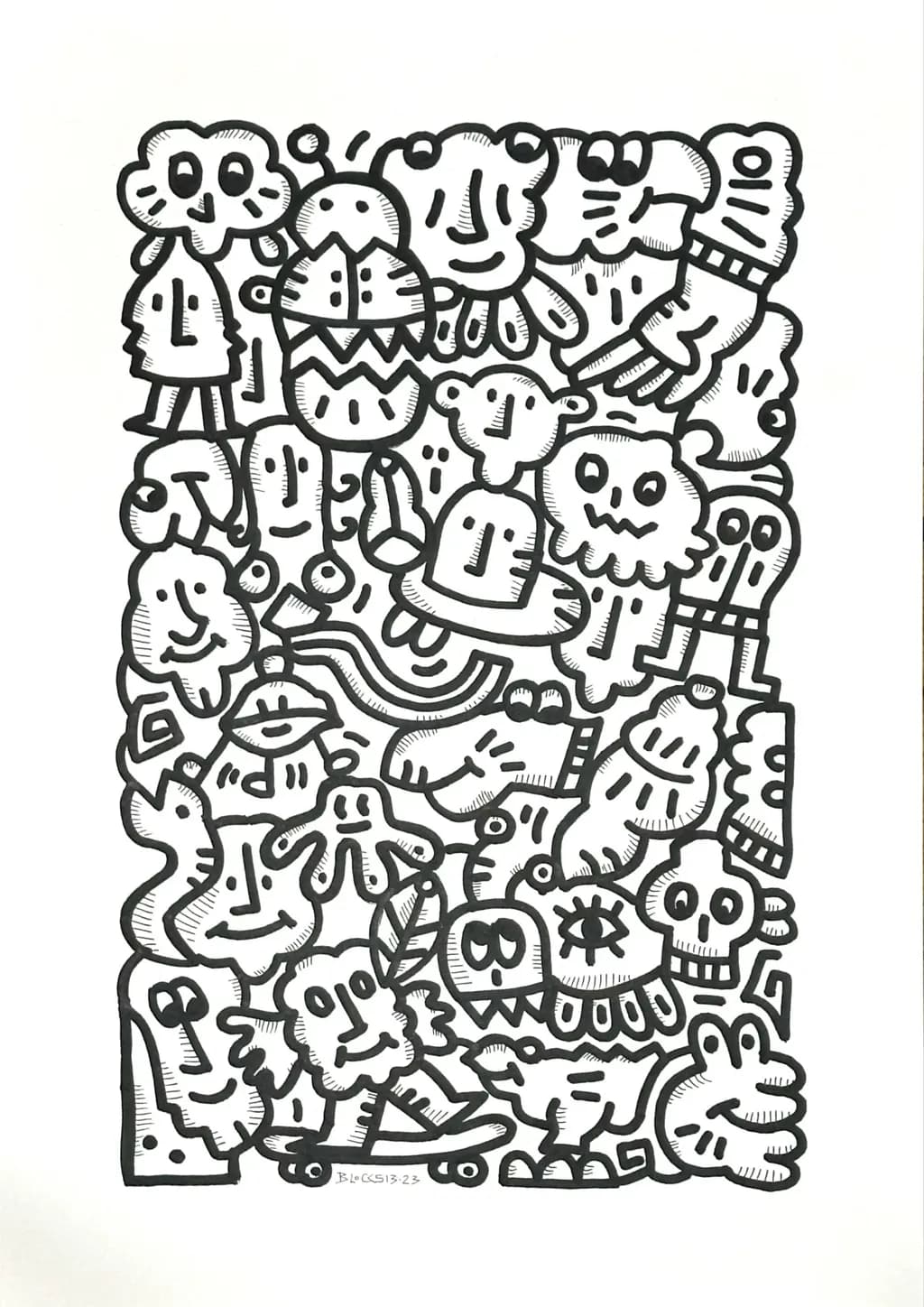 Crowded Characters