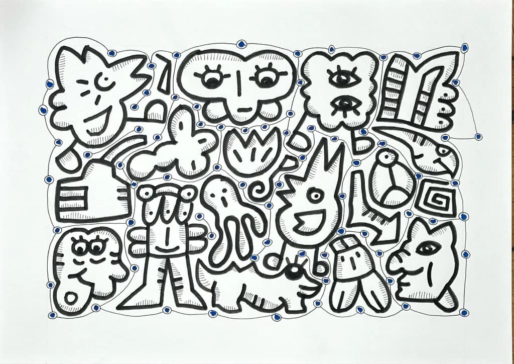 Abstract Totem Mask