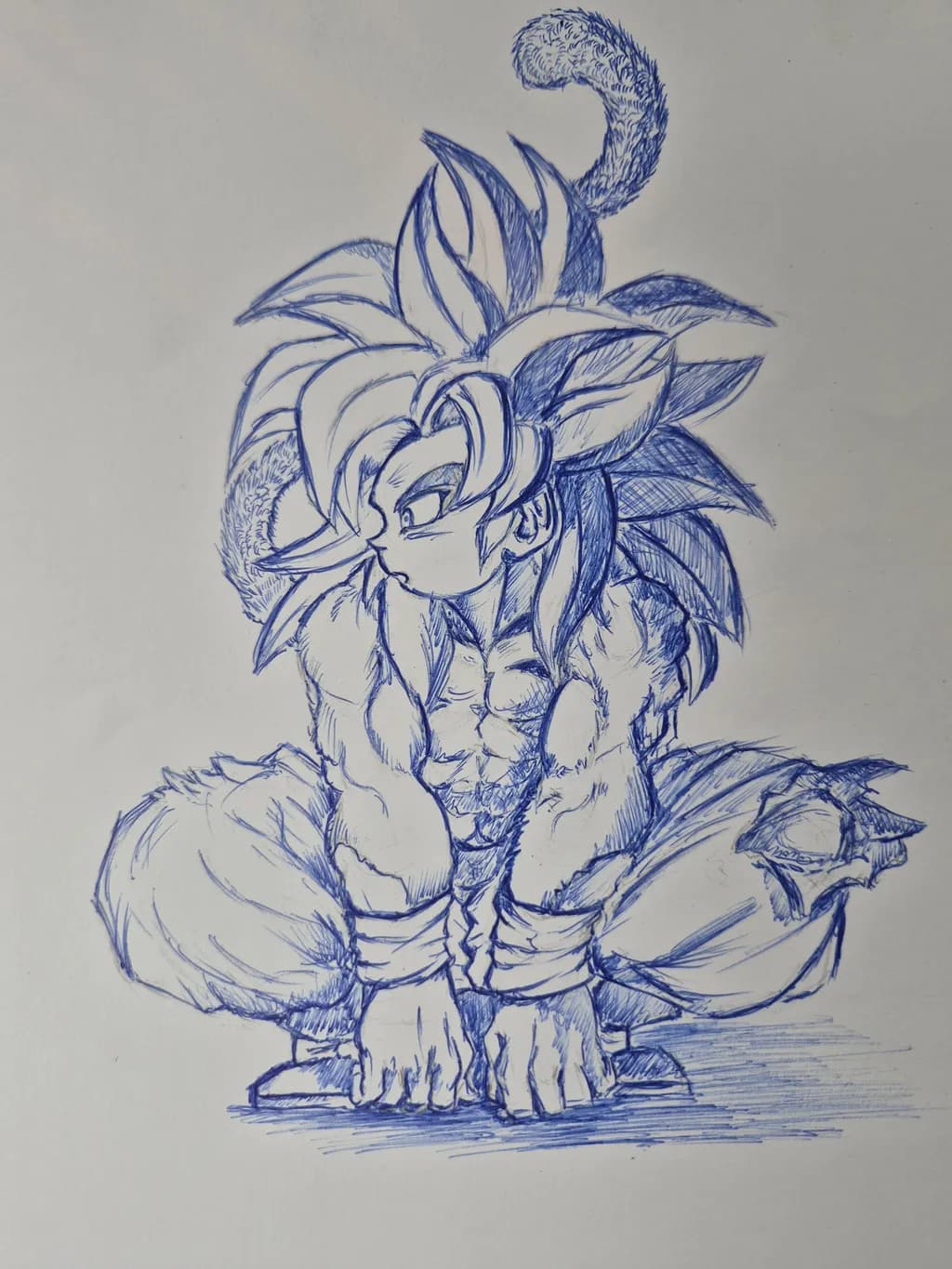 Super Saiyan 4 Pose