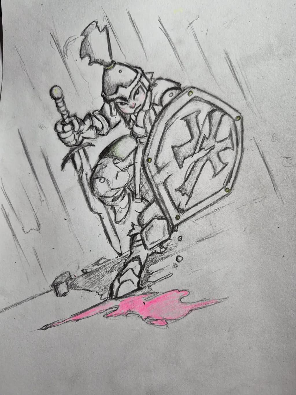 Knight and Shield Charge