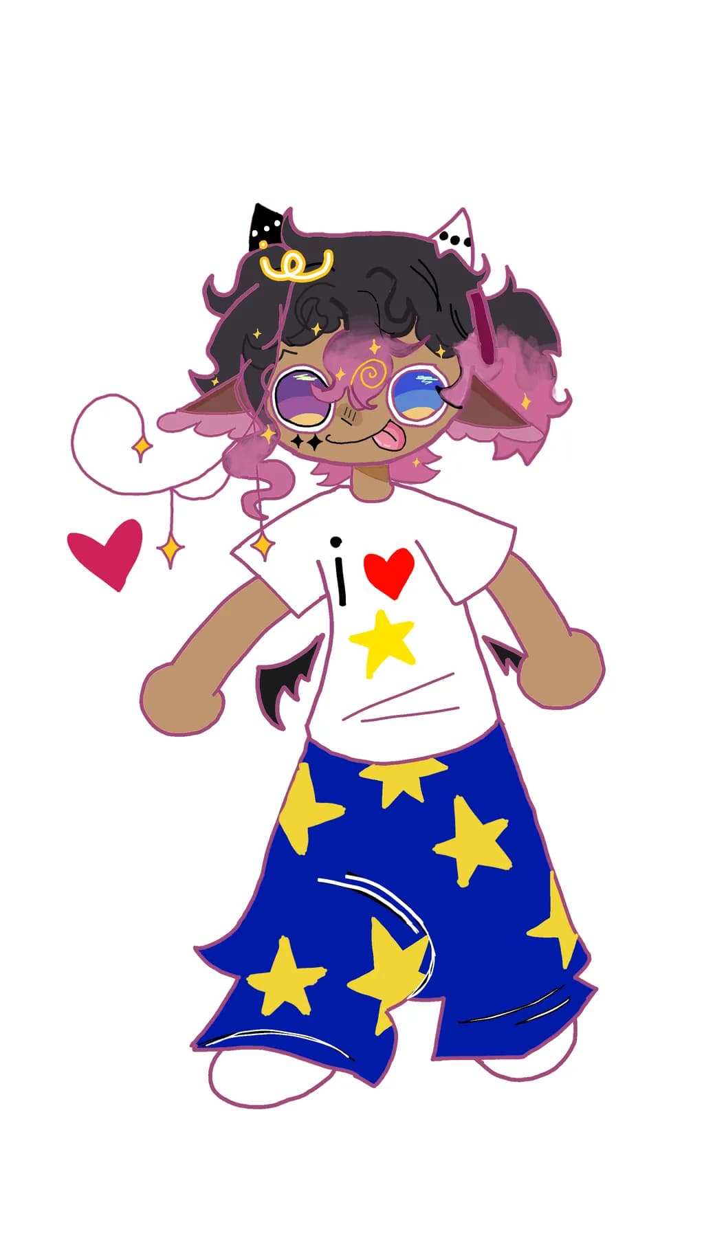 Starry Cat Dreamer