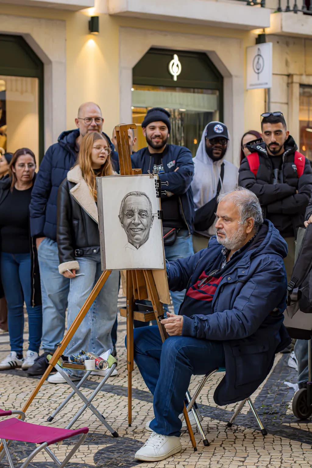 Street Portrait Performance