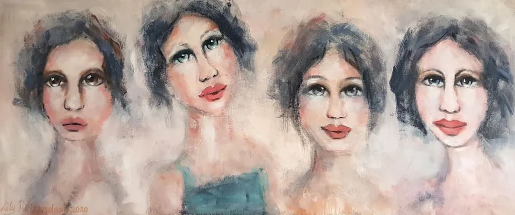 Whispers of Identity: A Portrait Series Exploring the Essence of Femininity
