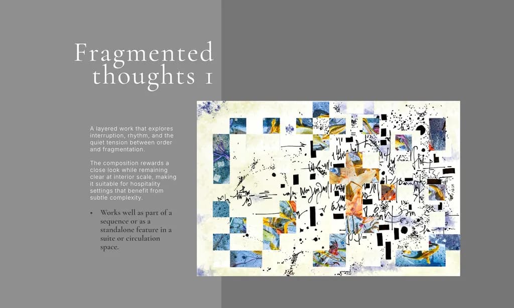 Fragmented Thoughts I
