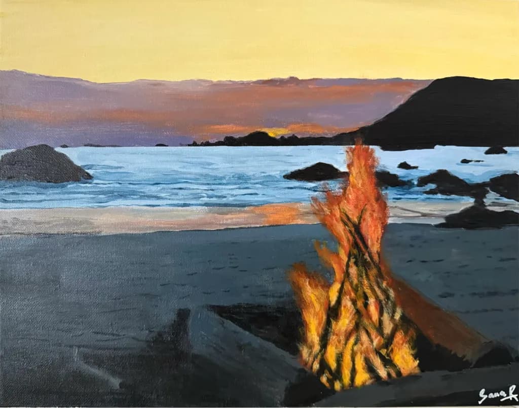 Golden Coastal Light
