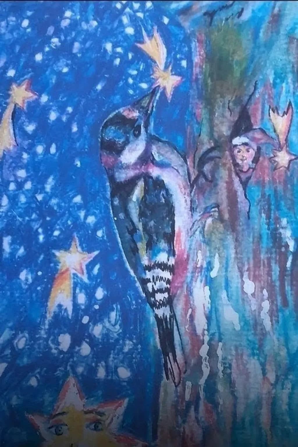 Woodpecker Star Tree