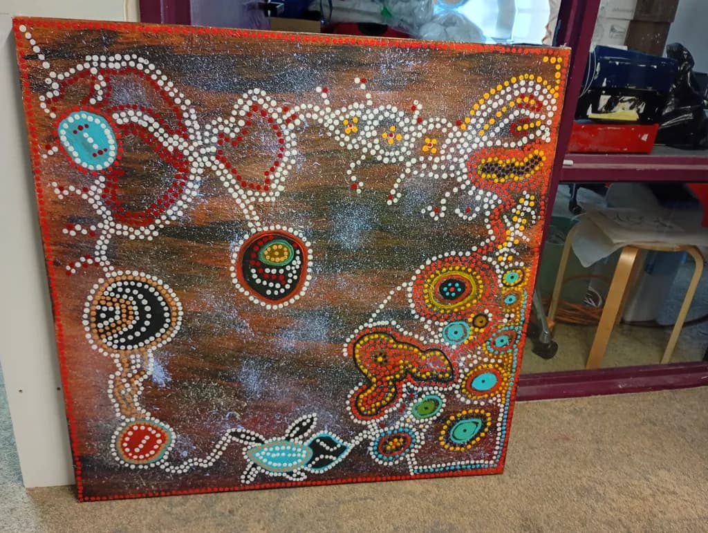 Whispers of the Earth: A Vibrant Journey Through Aboriginal Dot Art