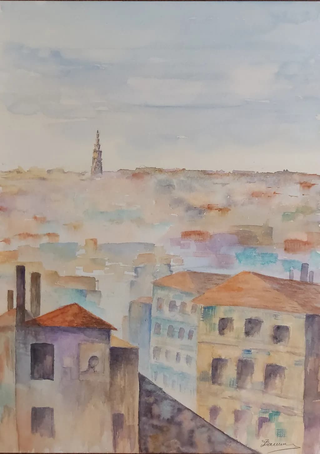 Distant Cityscape
