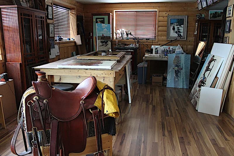 My work studio.