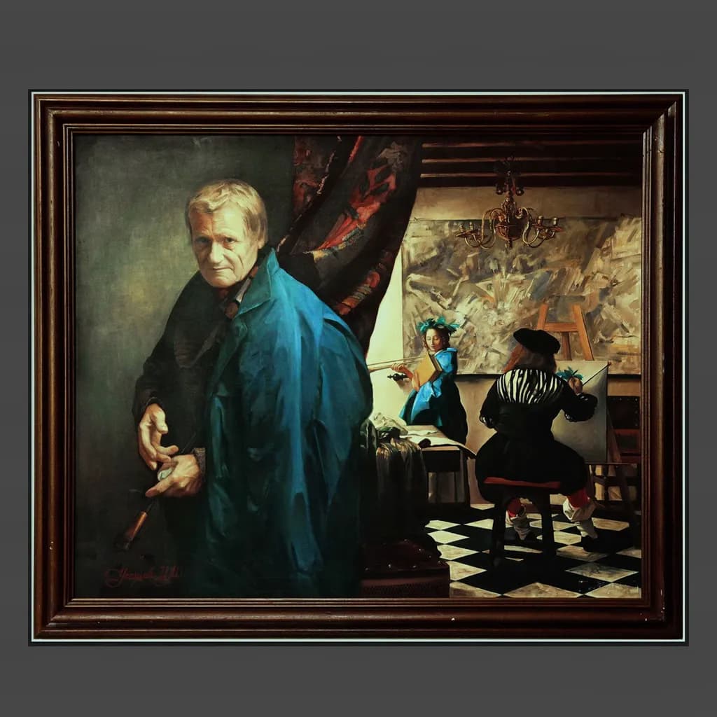 The Painter's Reflection