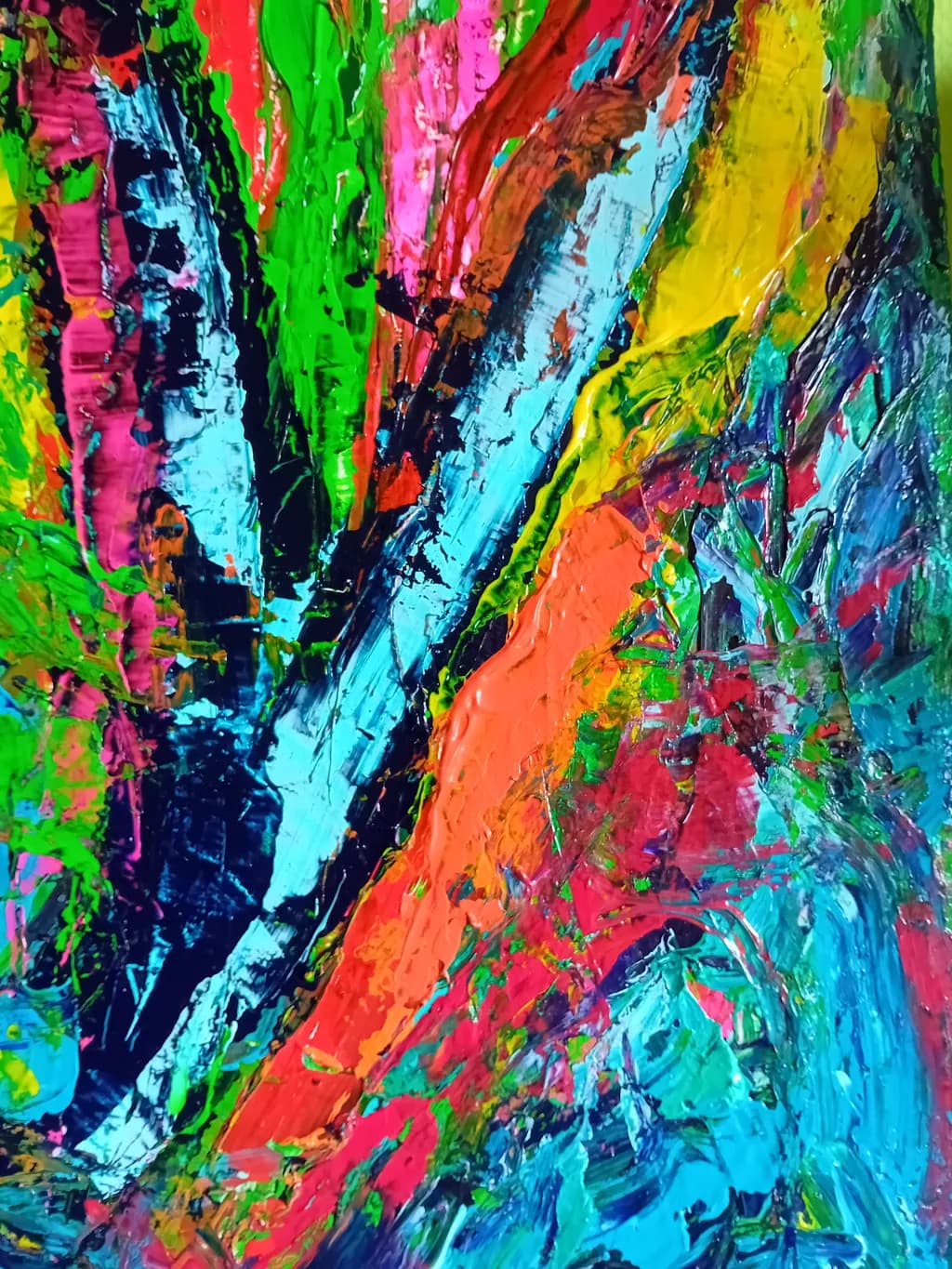 Color Burst Canvas