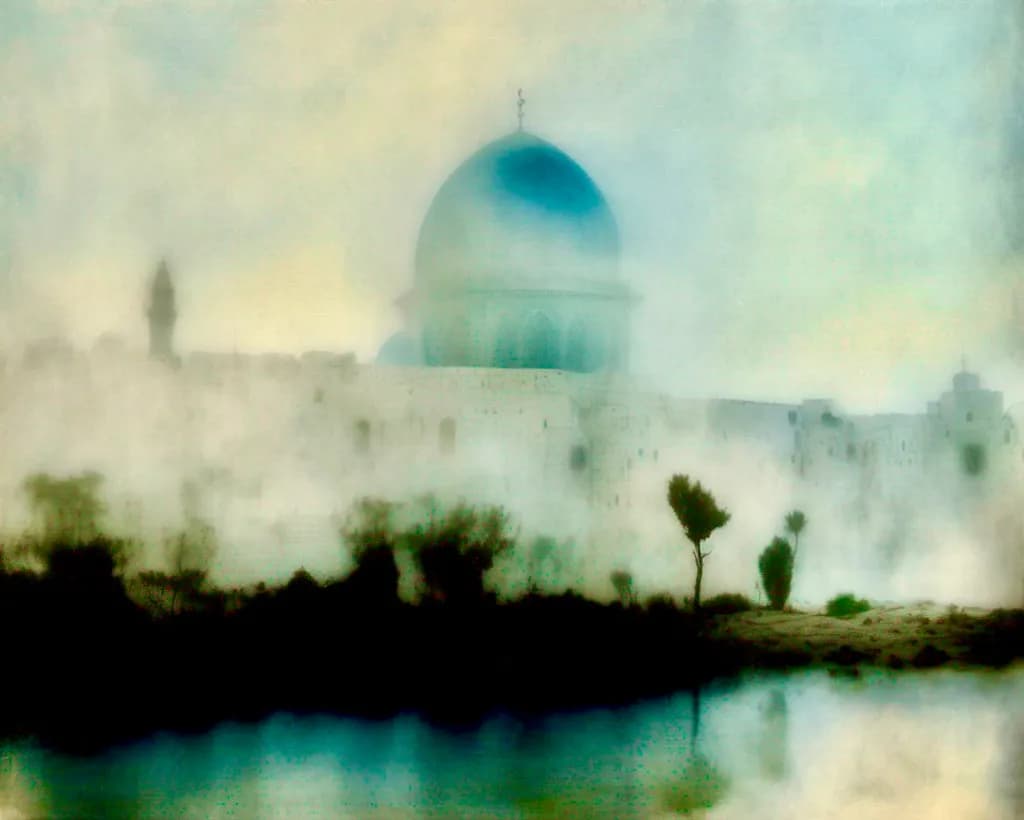 Misty Dome Reflection