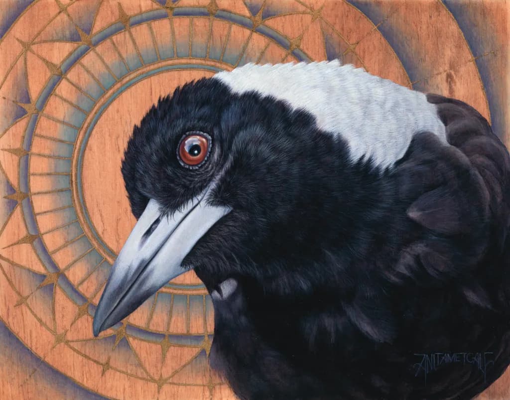 Magpie Portrait