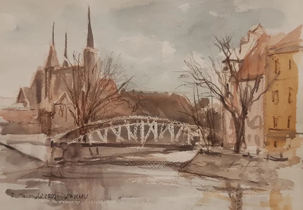 Wrocław Bridge View