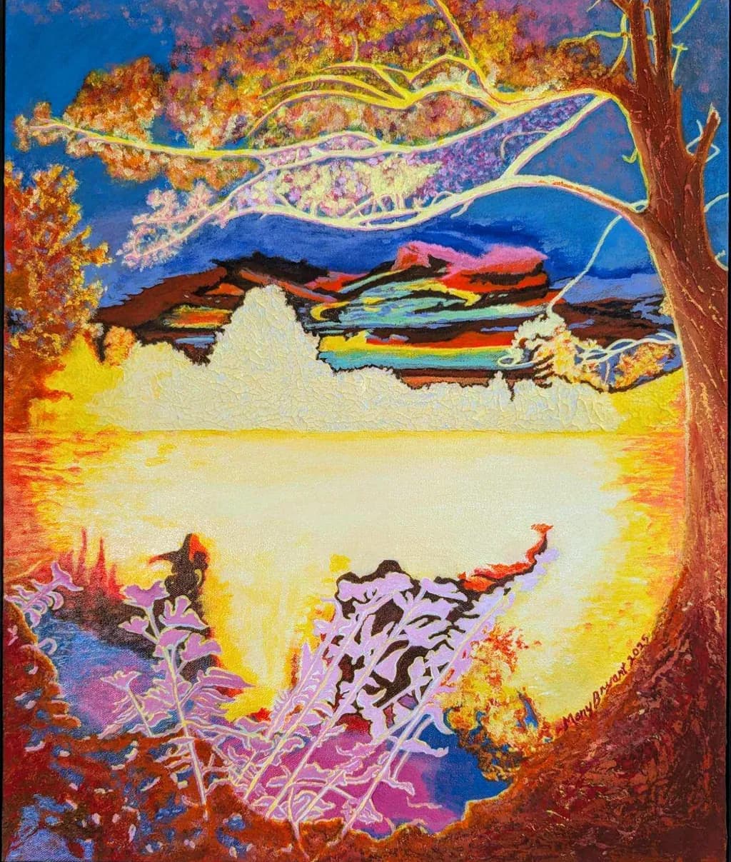 Radiant Reflections: A Vibrant Journey Through Nature's Palette