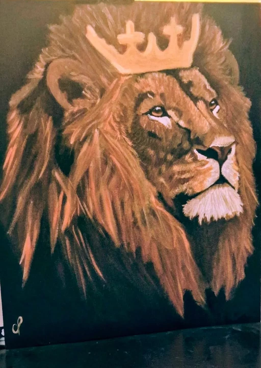 Lion's Quiet Majesty