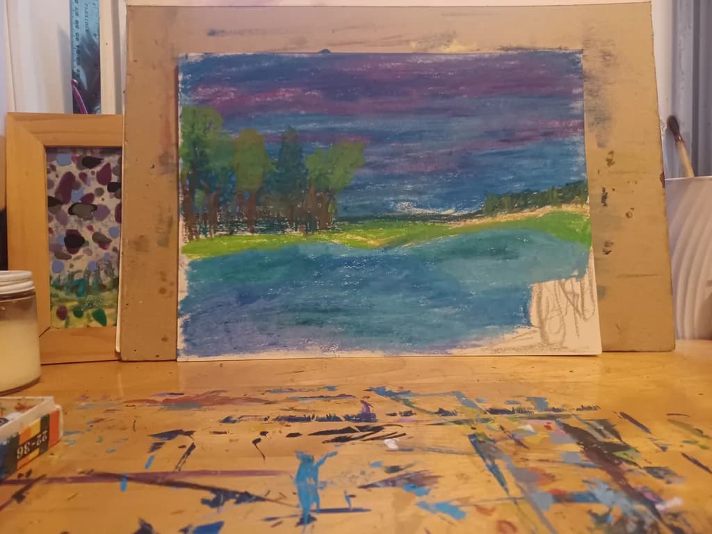 Trees Along the Water