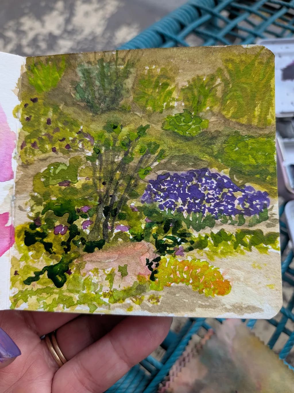 Garden in Watercolor