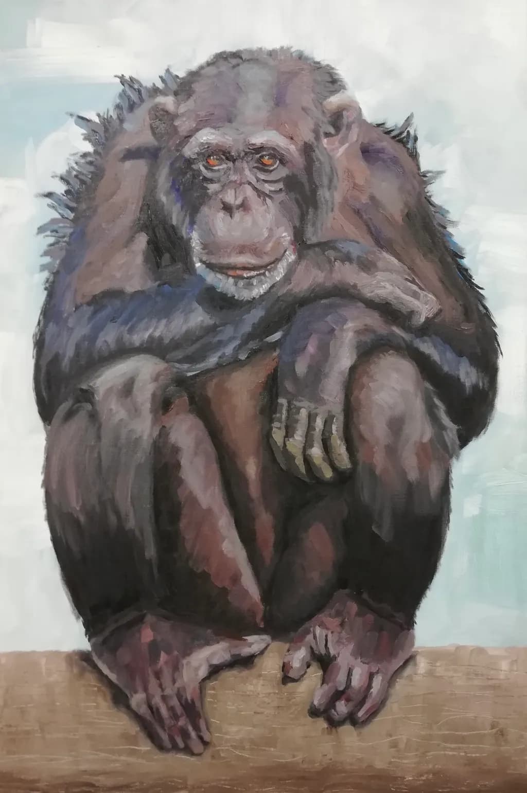 Pensive Primate