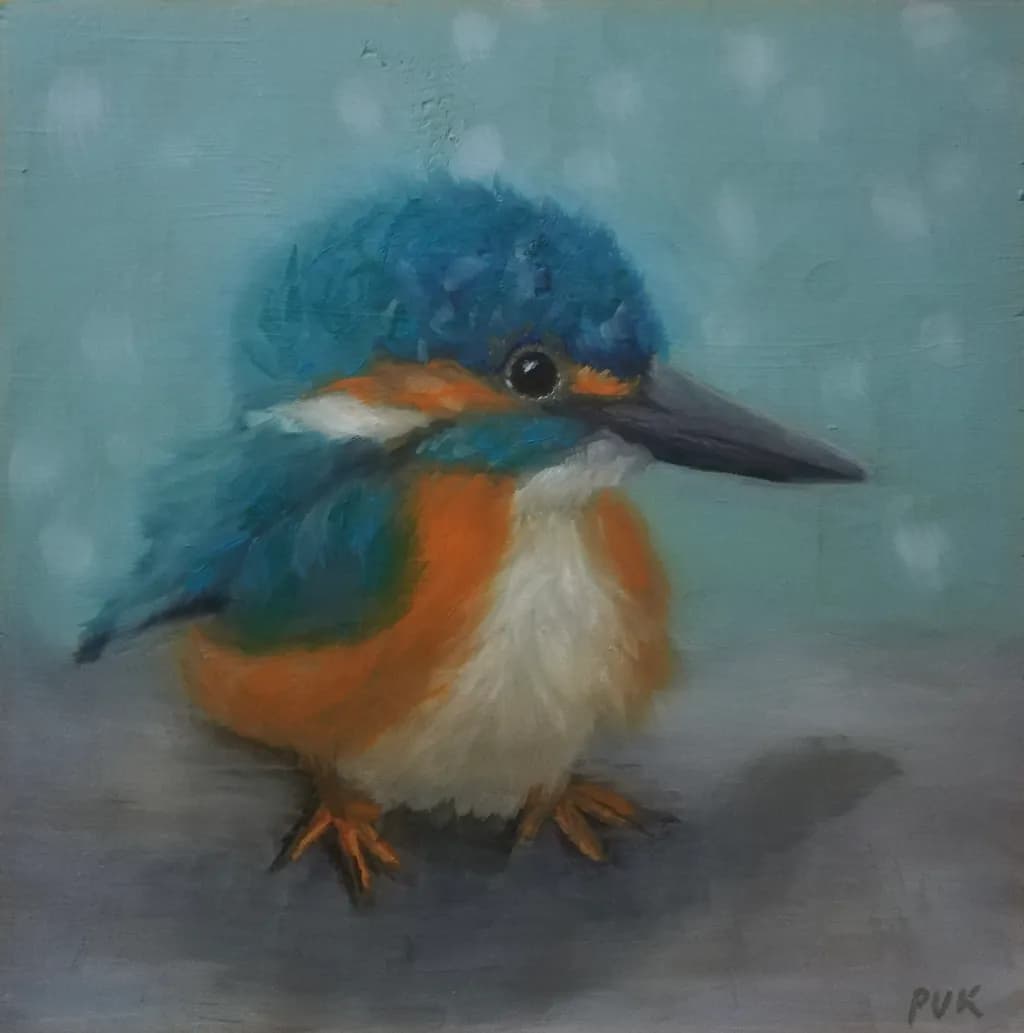 Kingfisher Portrait