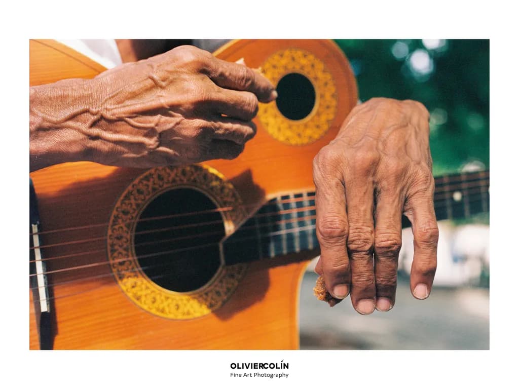 Cuban Street Guitarist