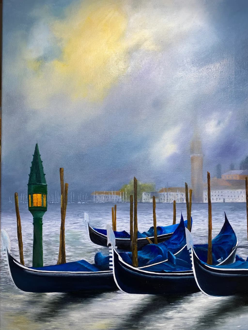 Gondolas at Dusk