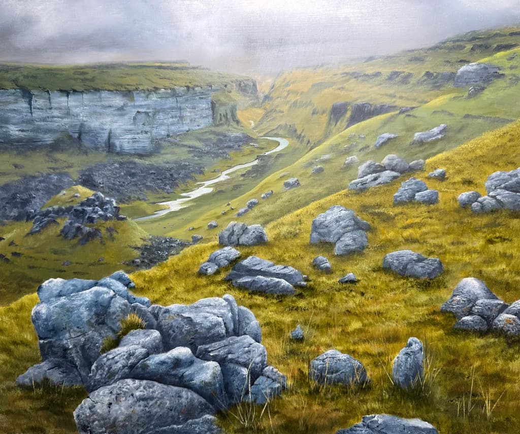 Misty Valley Rocks