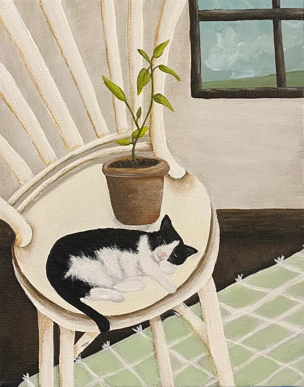 Cozy Corner Cat